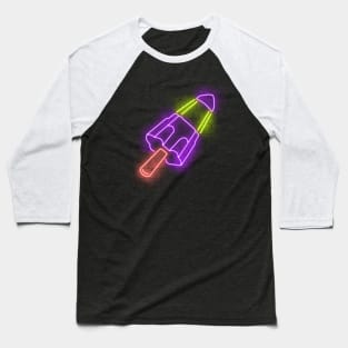 Neon ice rocket Baseball T-Shirt